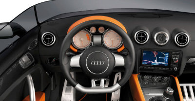 
Intrieur de l'Audi TT Clubsport Quattro.
 